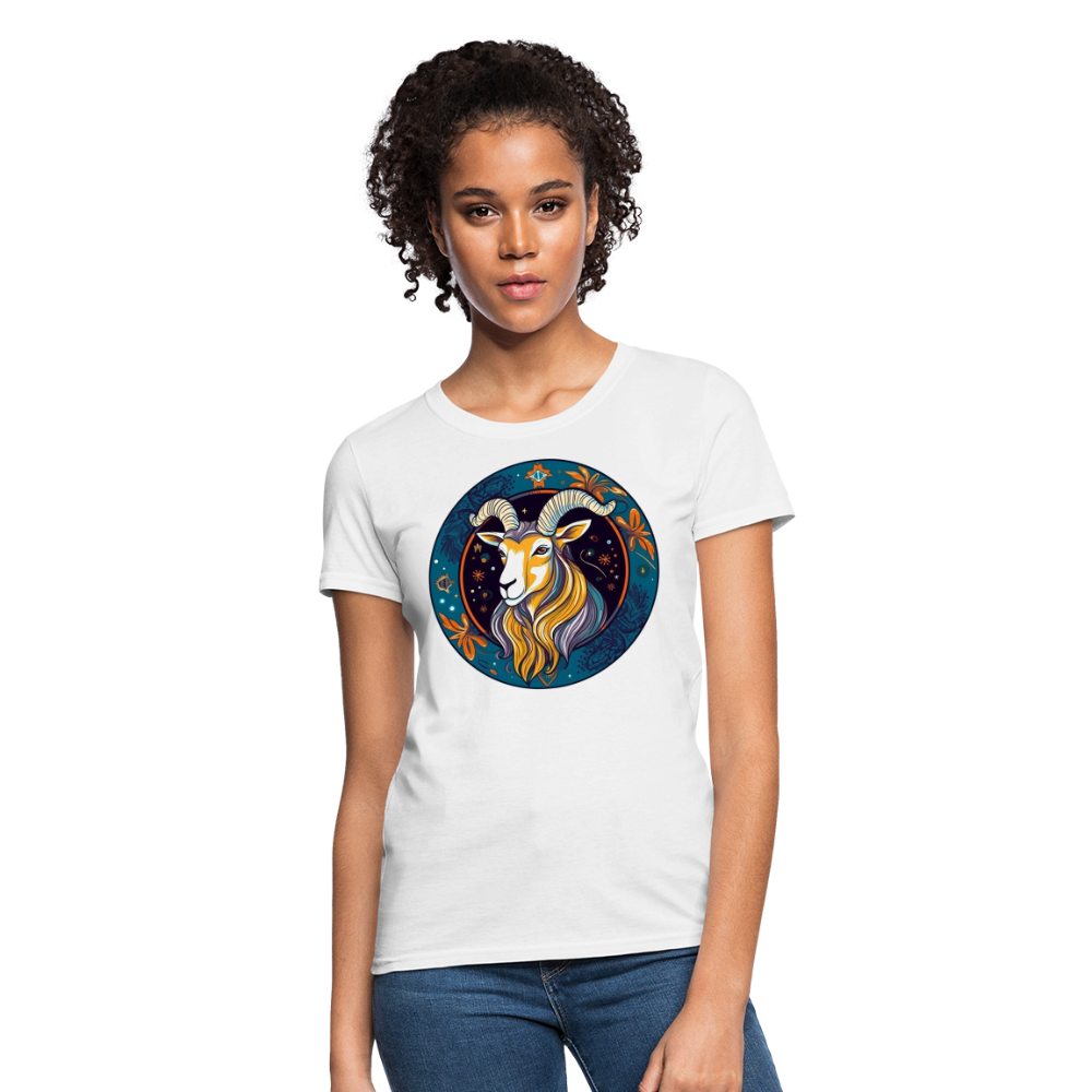 Women's Mythical Capricorn T-Shirt - white