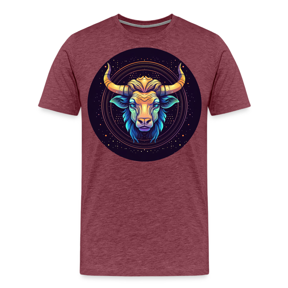 Men's Magic Taurus Premium T-Shirt - heather burgundy