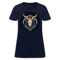 Thumbnail for Women's Mystic Capricorn T-Shirt - navy