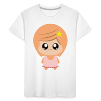 Thumbnail for Kid’s Bobbly Virgo Premium Organic T-Shirt - white