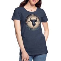 Thumbnail for Women’s Mythical Taurus Premium T-Shirt - heather blue