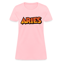 Thumbnail for Women's Aries New Design T-Shirt - pink