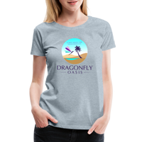 Thumbnail for Women's Dragonfly Oasis V.1 Premium T-Shirt - heather ice blue