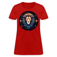 Thumbnail for Women's Magic Leo T-Shirt - red