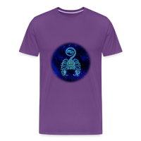 Thumbnail for Men's Scorpio Premium T-Shirt - purple