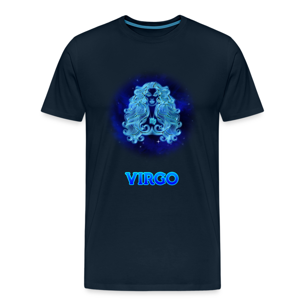 Men's Virgo Premium T-Shirt - deep navy