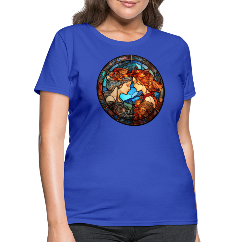 Women's Mosaic Gemini T-Shirt - royal blue