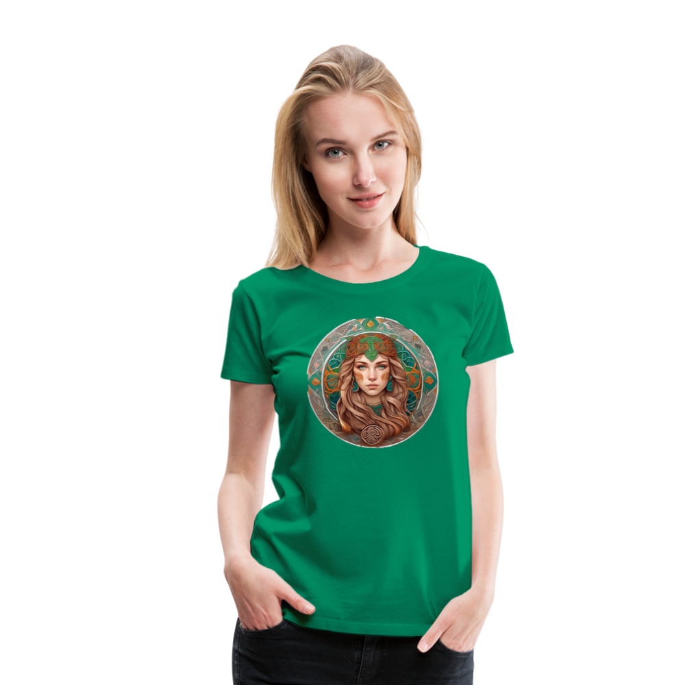 Women’s Mythical Virgo Premium T-Shirt - kelly green