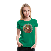 Thumbnail for Women’s Mythical Virgo Premium T-Shirt - kelly green