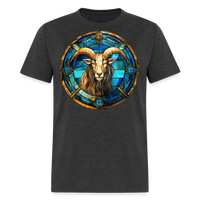 Thumbnail for Men's Mosaic Capricorn Classic T-Shirt - heather black