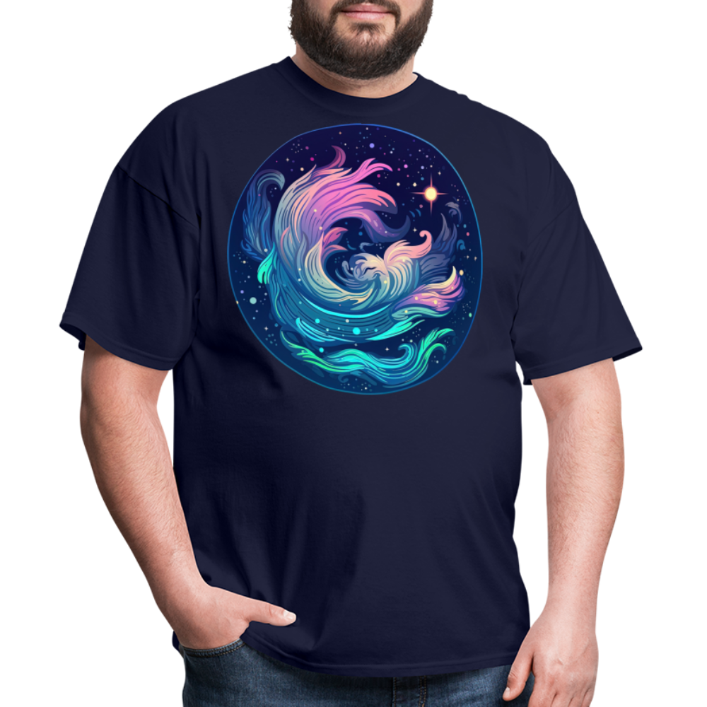 Men's Magic Aquarius Classic T-Shirt - navy