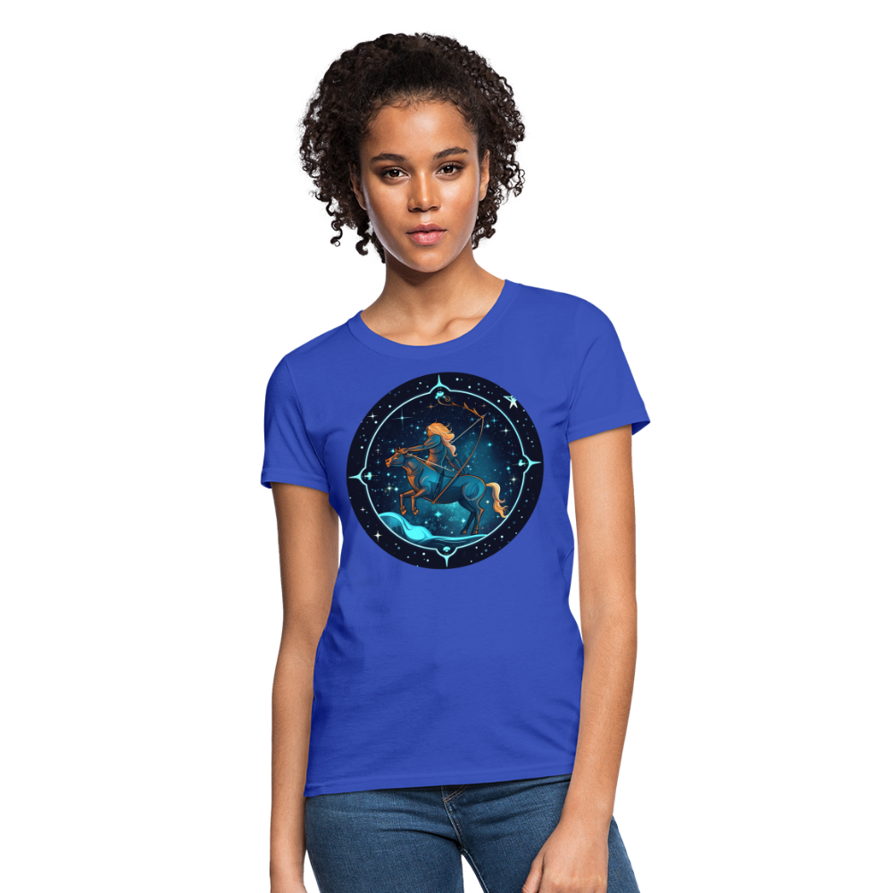 Women's Magic Sagittarius T-Shirt - royal blue