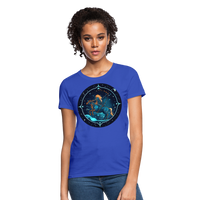 Thumbnail for Women's Magic Sagittarius T-Shirt - royal blue