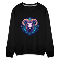 Thumbnail for Women’s Magic Capricorn Premium Sweatshirt - black