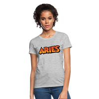 Thumbnail for Women's Aries New Design T-Shirt - heather gray