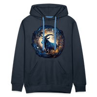 Thumbnail for Men’s Mythical Capricorn Premium Hoodie - navy