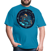 Thumbnail for Men's Magic Sagittarius Classic T-Shirt - turquoise