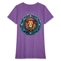 Thumbnail for Women's Mosaic Leo T-Shirt - purple heather