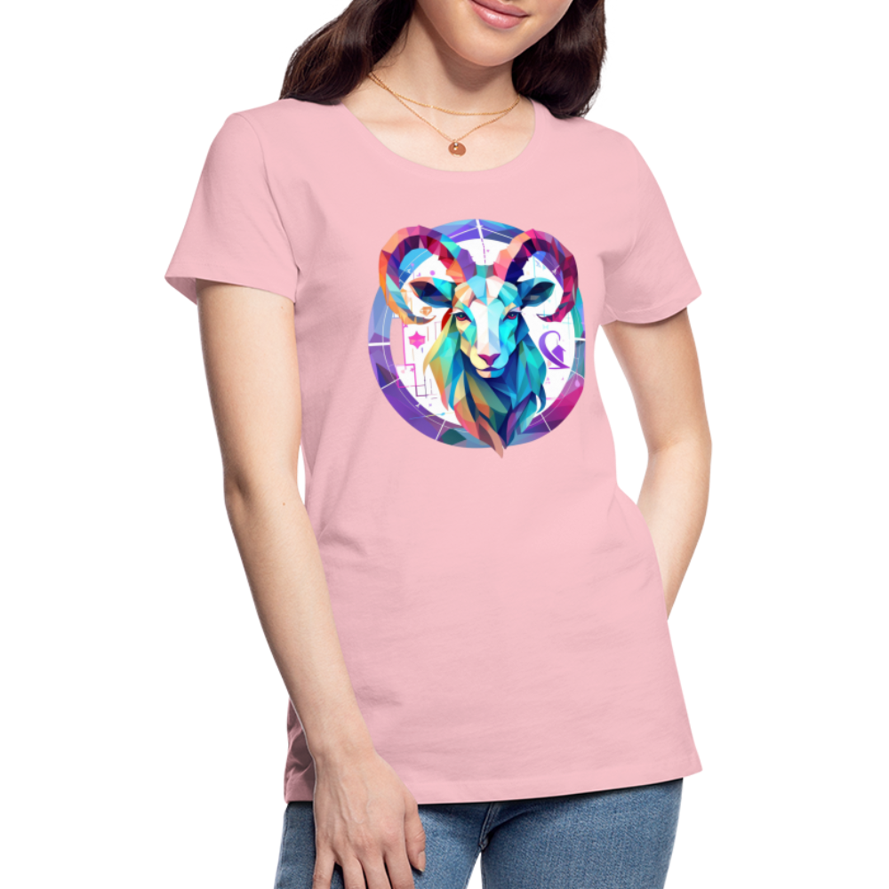 Women’s Mythical Aries Premium T-Shirt - pink