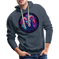 Thumbnail for Men’s Magic Aries Premium Hoodie - heather denim