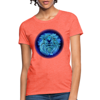 Thumbnail for Women's Stellar Leo T-Shirt - heather coral