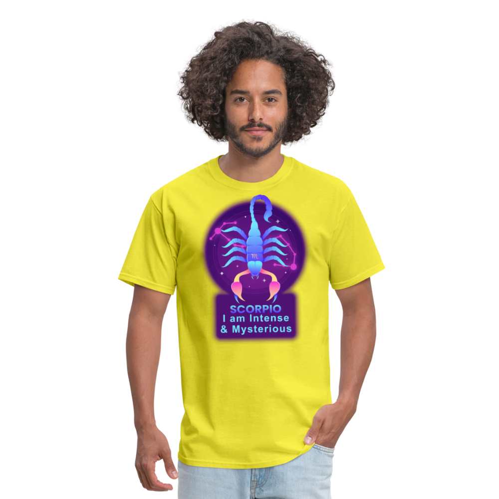 Men's Neon Scorpio Classic T-Shirt - yellow