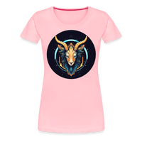 Thumbnail for Women’s Mystic Capricorn Premium T-Shirt - pink