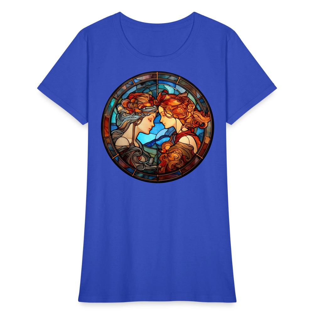 Women's Mosaic Gemini T-Shirt - royal blue