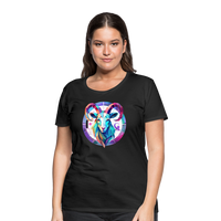 Thumbnail for Women’s Mythical Aries Premium T-Shirt - black