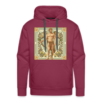 Thumbnail for Men’s Mythical Virgo Premium Hoodie - burgundy