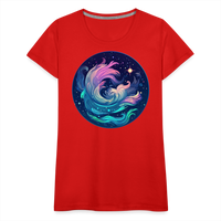 Thumbnail for Women’s Magic Aquarius Premium T-Shirt - red