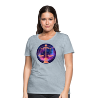 Thumbnail for Women’s Magic Libra Premium T-Shirt - heather ice blue