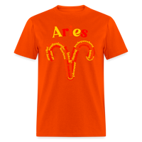 Thumbnail for Men's Power Words Aries Classic T-Shirt - orange