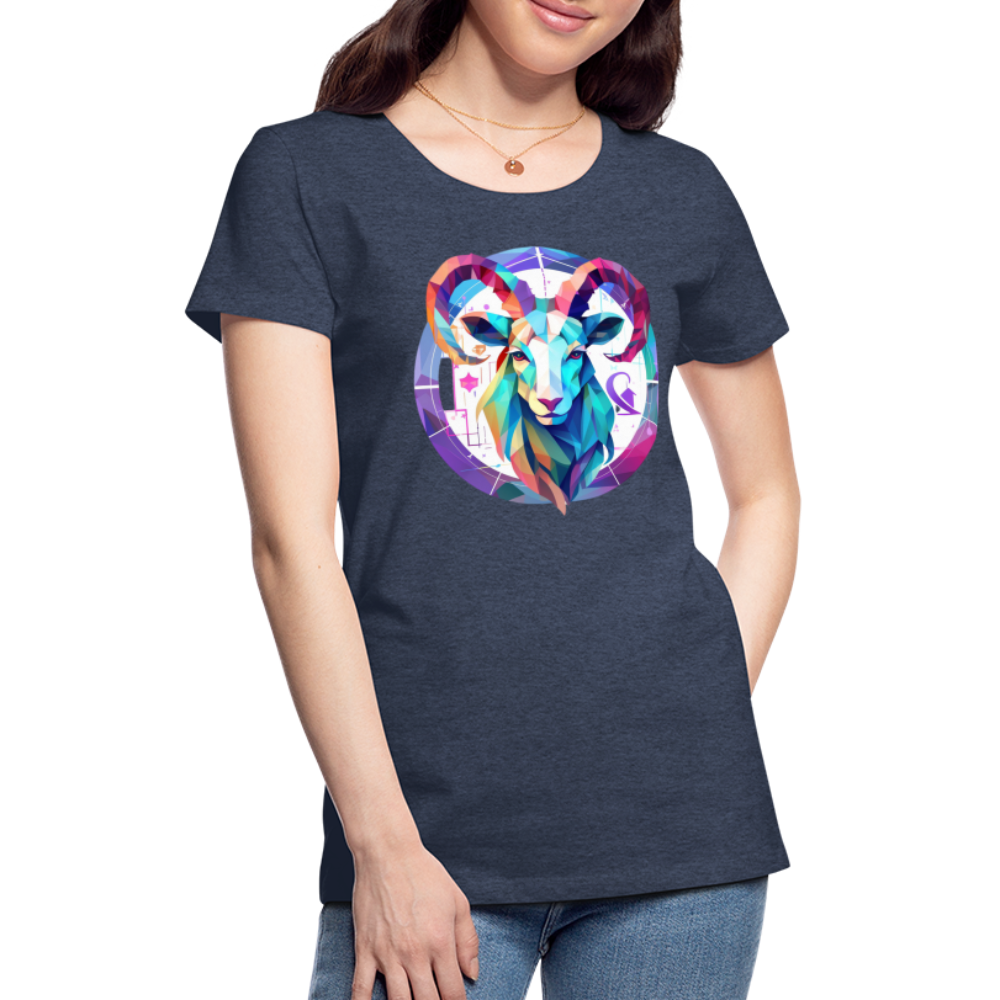 Women’s Mythical Aries Premium T-Shirt - heather blue