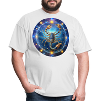 Thumbnail for Men's Symbol Scorpio Classic T-Shirt - white