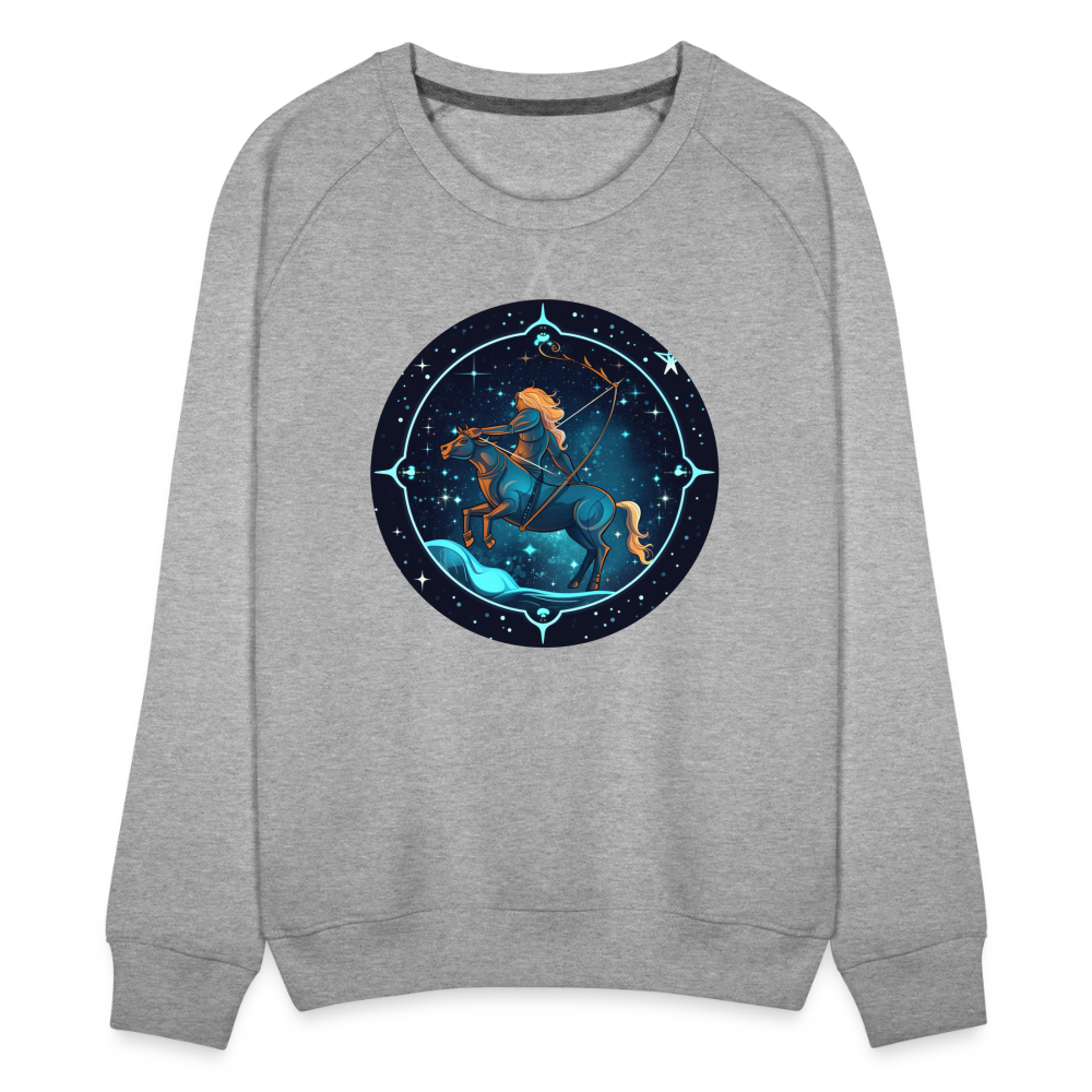 Women’s Magic Sagittarius Premium Sweatshirt - heather grey