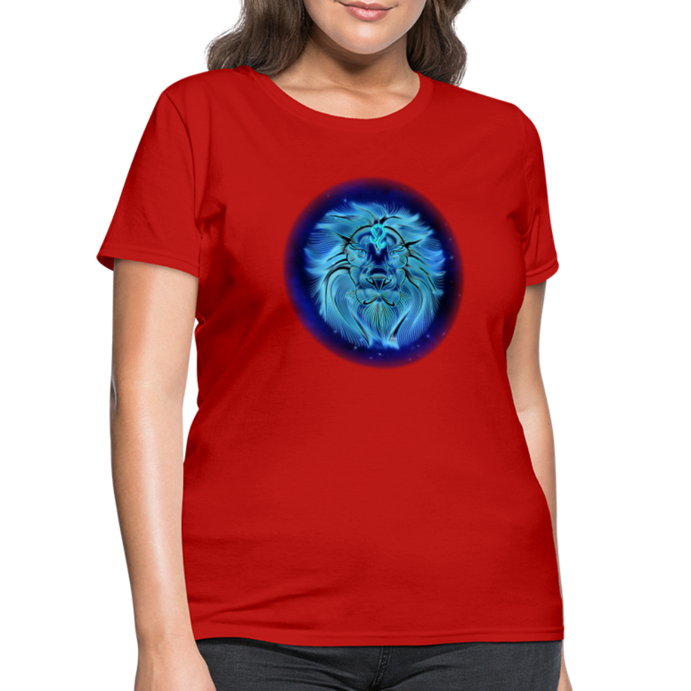 Women's Stellar Leo T-Shirt - red