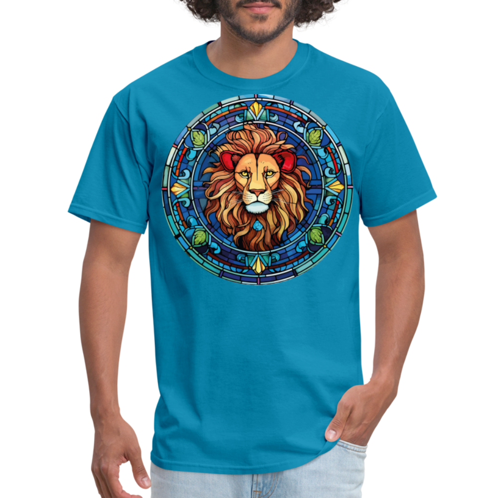 Men's Mosaic Leo Classic T-Shirt - turquoise