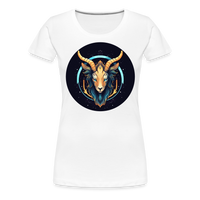 Thumbnail for Women’s Mystic Capricorn Premium T-Shirt - white