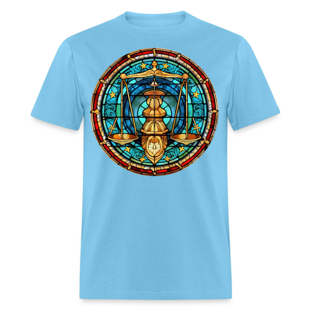 Men's Mosaic Libra Classic T-Shirt - aquatic blue