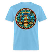 Thumbnail for Men's Mosaic Libra Classic T-Shirt - aquatic blue