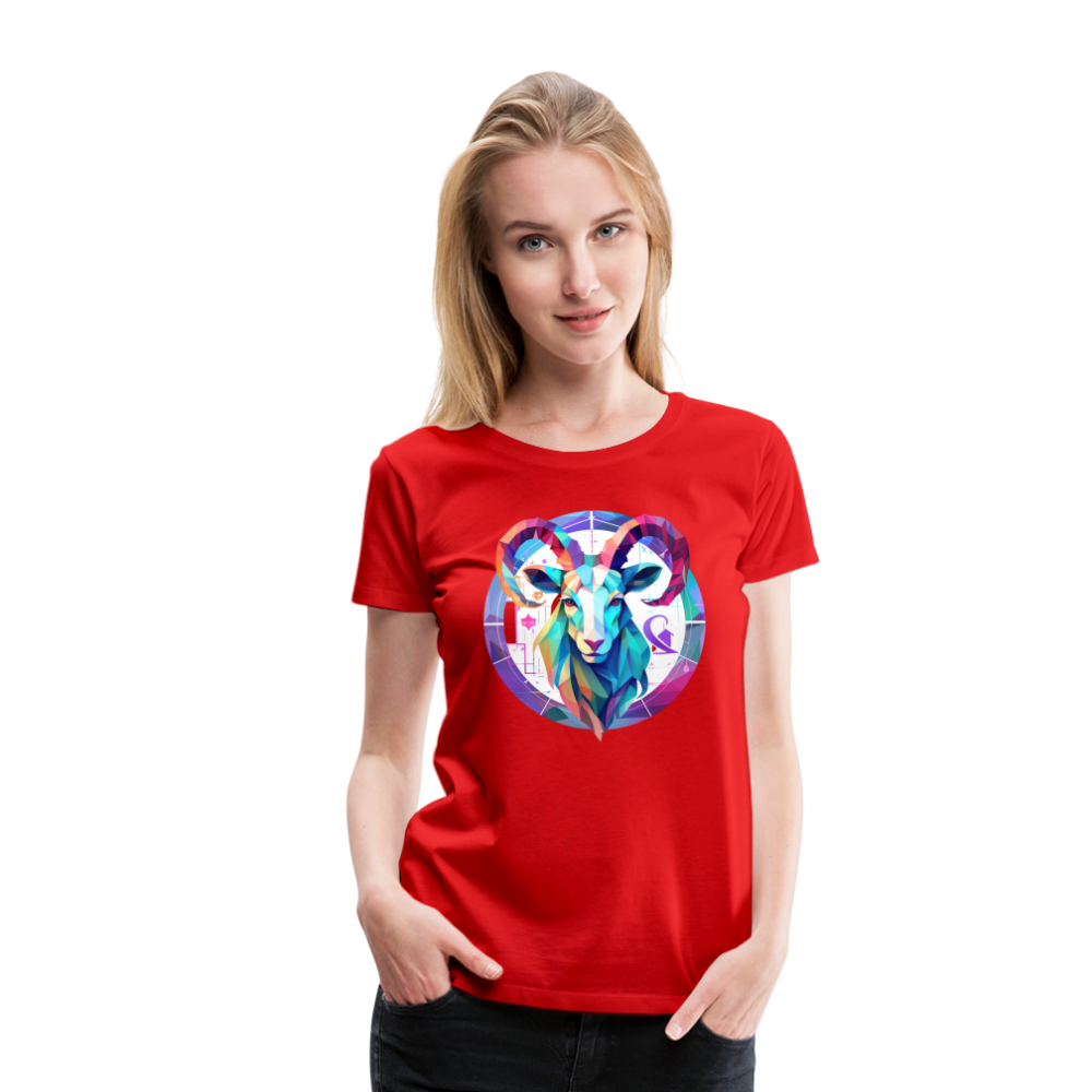 Women’s Mythical Aries Premium T-Shirt - red