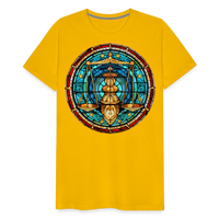 Thumbnail for Men's Mosaic Libra Premium T-Shirt - sun yellow