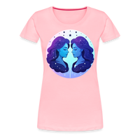 Thumbnail for Women’s Magic Gemini Premium T-Shirt - pink