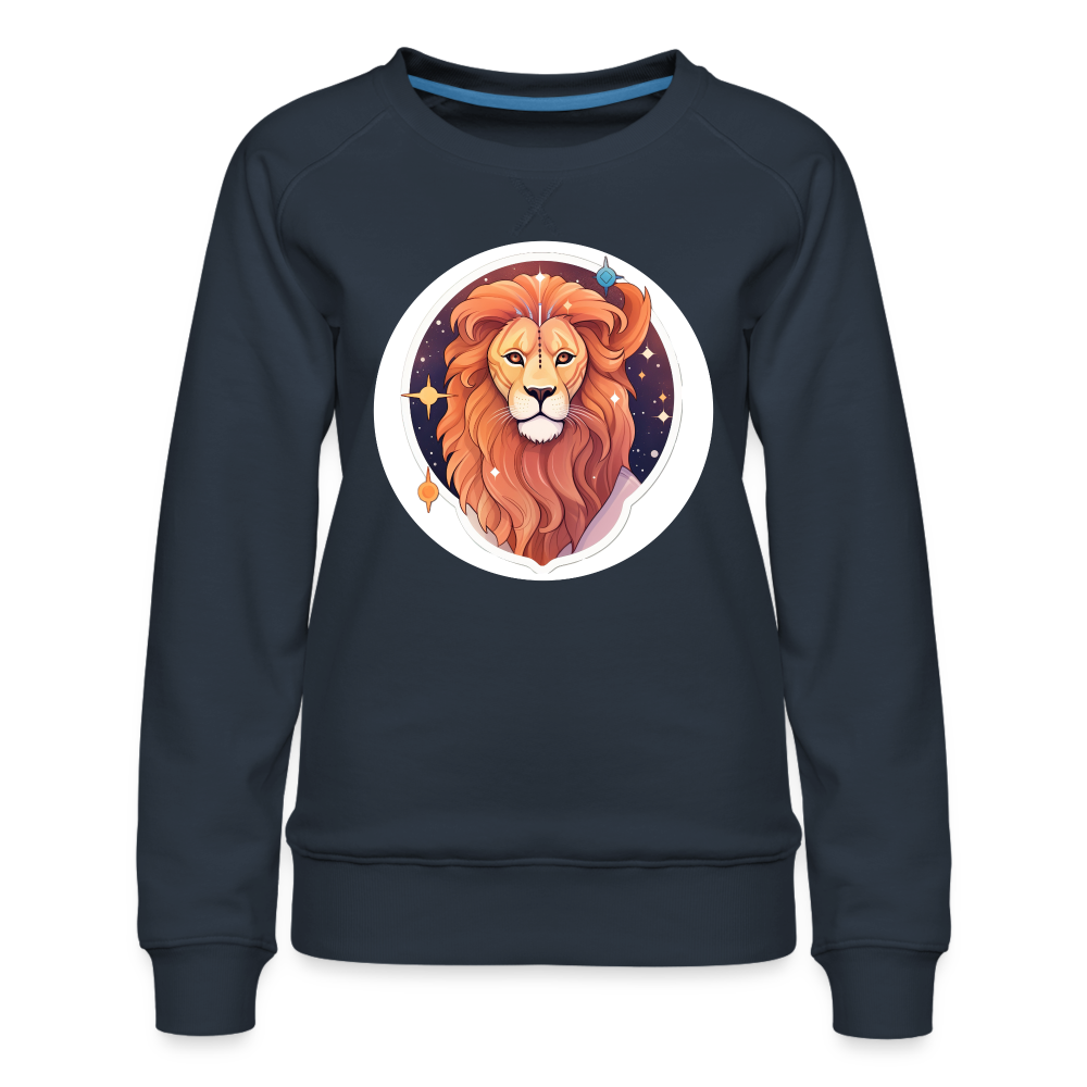 Women’s Symbol Leo Premium Sweatshirt - navy