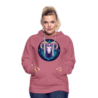 Thumbnail for Women’s Magic Capricorn Premium Hoodie - mauve