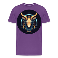 Thumbnail for Men's Mystic Capricorn Premium T-Shirt - purple