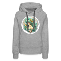 Thumbnail for Women’s Symbol Virgo Premium Hoodie - heather grey