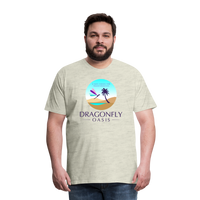 Thumbnail for Men's Dragonfly Oasis V.1 Premium T-Shirt - heather oatmeal