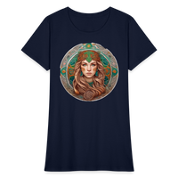 Thumbnail for Women's Mythical Virgo T-Shirt - navy